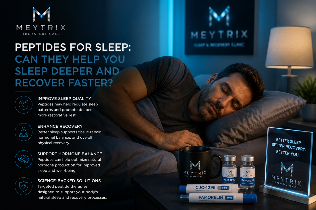 Peptides for Sleep: Can They Help You Sleep Deeper and Recover Faster?