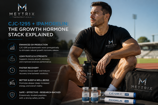 CJC-1295 + Ipamorelin: The Growth Hormone Stack Explained