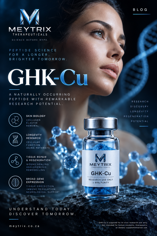 GHK-Cu Explained — The Copper Peptide for Skin and Longevity Research